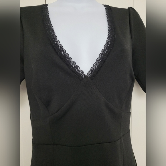 NWOT Rare Sexy Collectif Vega Lace Mini Dress Pinup Goth Date Night - Picture 7 of 13